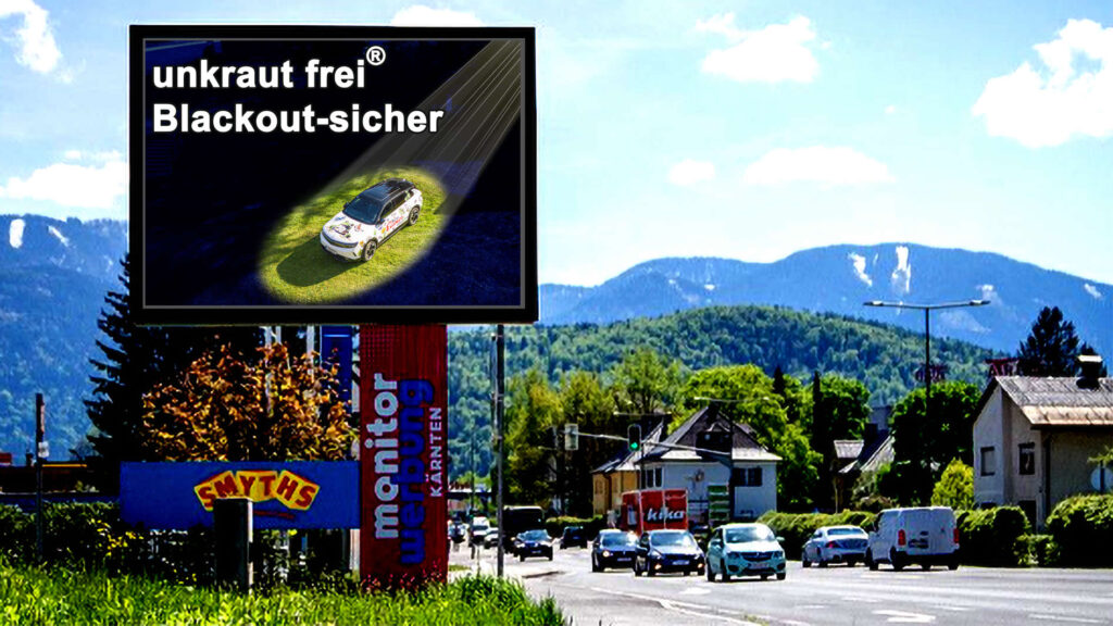 blackout-sicher Megaboard