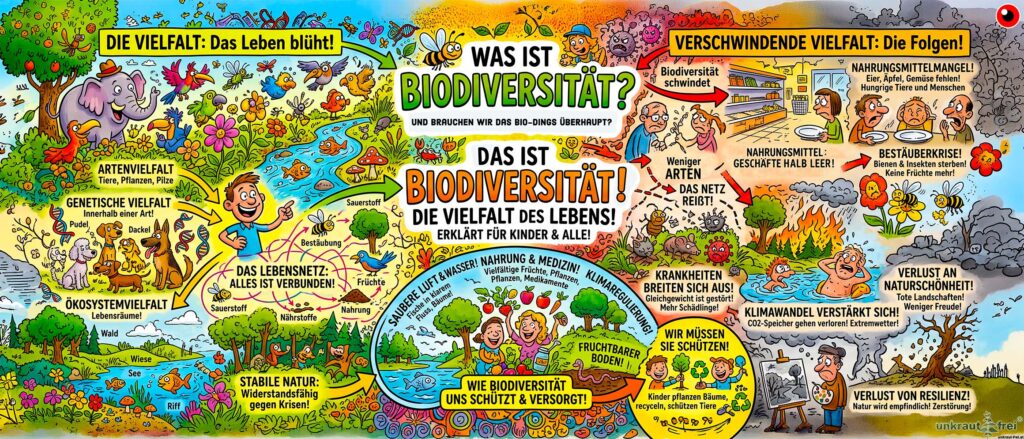 Biodiversität - für Kids erklärt
