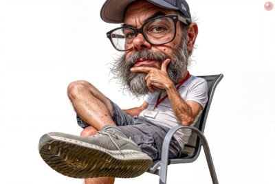 Walter A. Grill - Karikatur