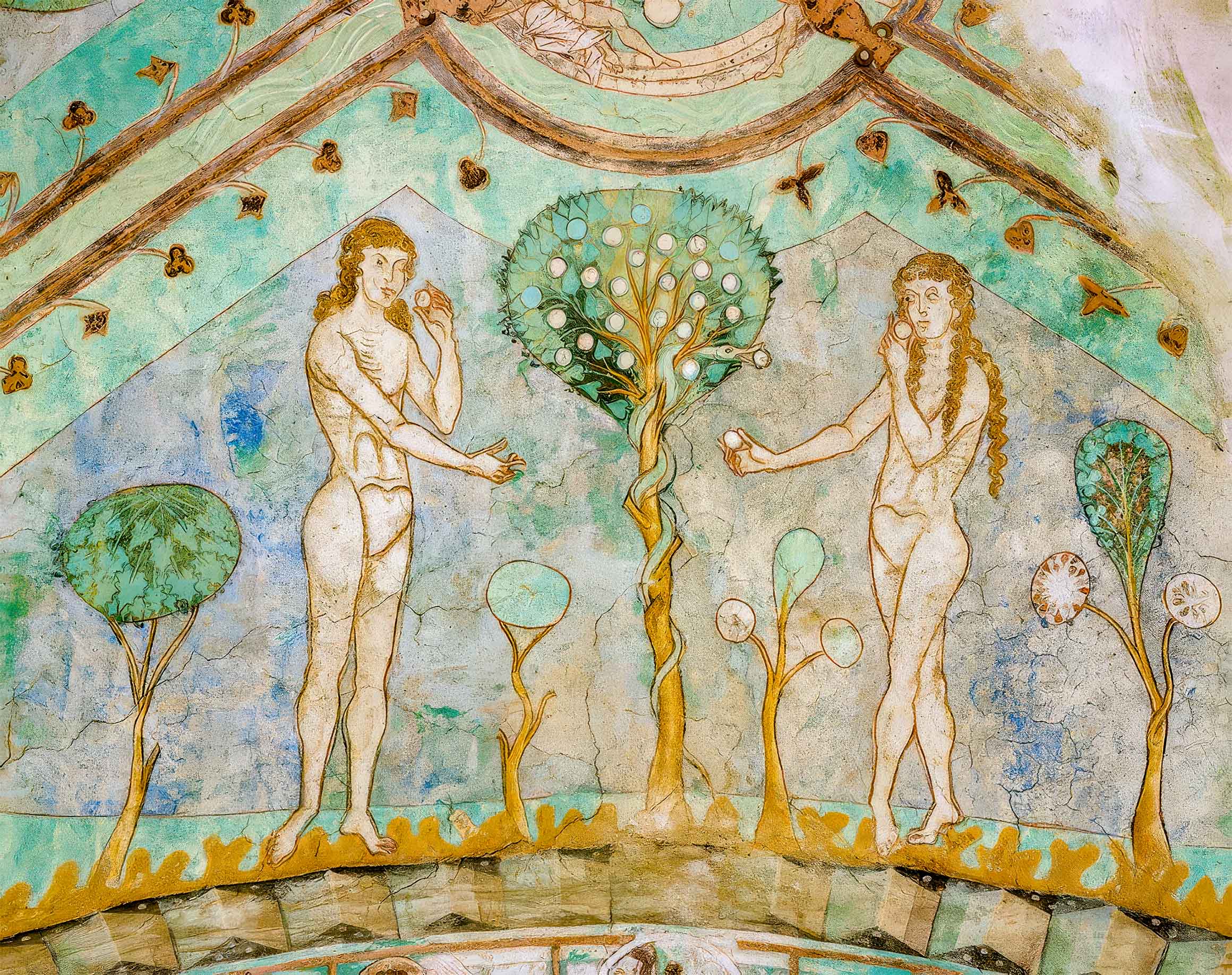 Dom zu Gurk – Sündenfall – Bischofskapelle – Kunstverlag Peda