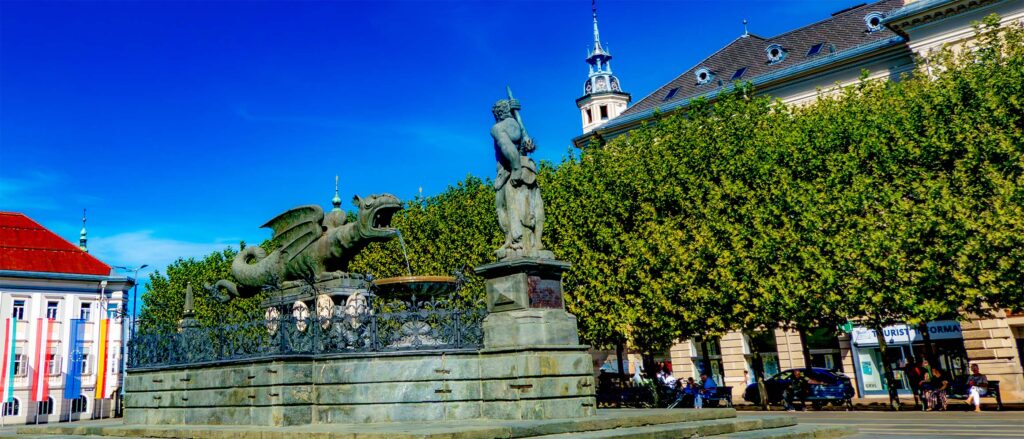 Der Lindwurm und Herkules