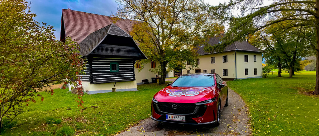 Gutshof Egger mit unkraut-frei Promo Wagen